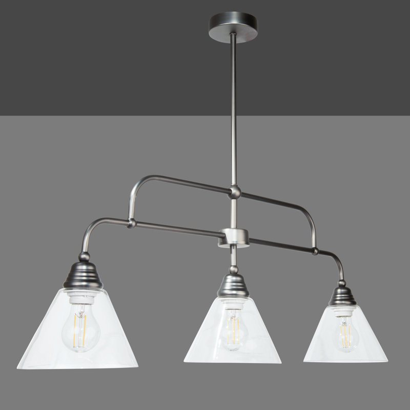 Fiora 3 Light Black Chandelier Fiora 3 Light Black Chandelier